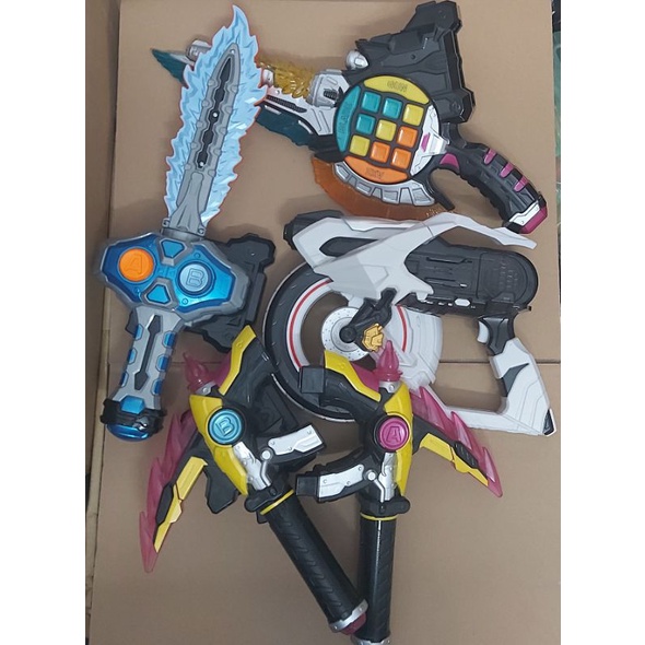 Đồ Chơi Siêu Nhân DX Henshin Weapon Kamen Rider Drive Ghost Exaid