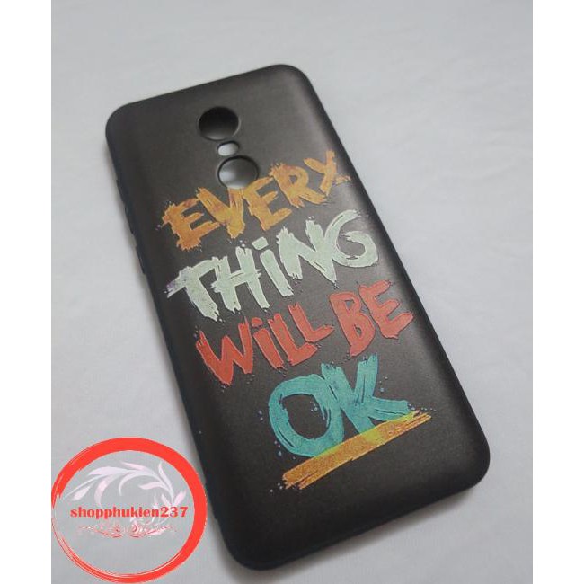 [Freeship toàn quốc từ 50k] XIAOMI REDMI 5 PLUS ỐP LƯNG DẺO IN NỔI 3D CAO CẤP