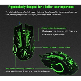 Gaming mouse / IMICE X9 / Model: MGX9B