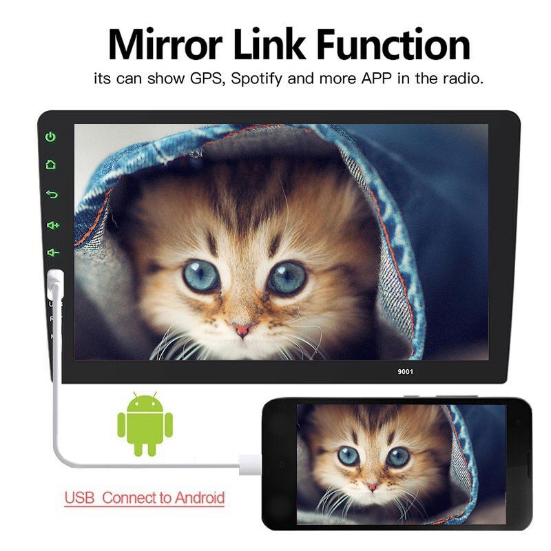 9Inch 1Din Car MP5 Player Press Screen FM Radio hu5855