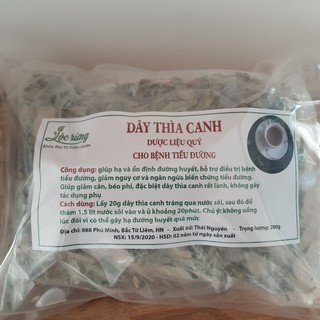 Dây thìa canh khô gói 250g