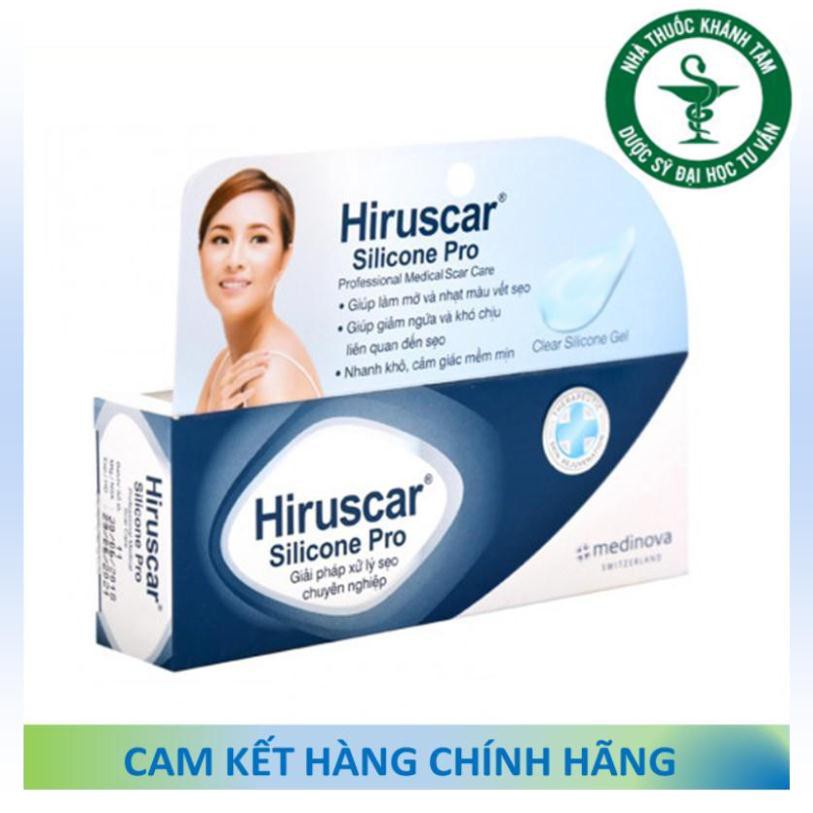 ! ! Hiruscar Silicone Pro Medinova - Gel Sẹo Lồi, Sẹo Phì Đại [hirusca, silicon]