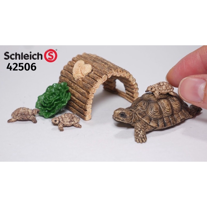 Mô hình động vật , đồ chơi con vật Schleich chính hãng Bộ nhà rùa 42506 - Schleich House