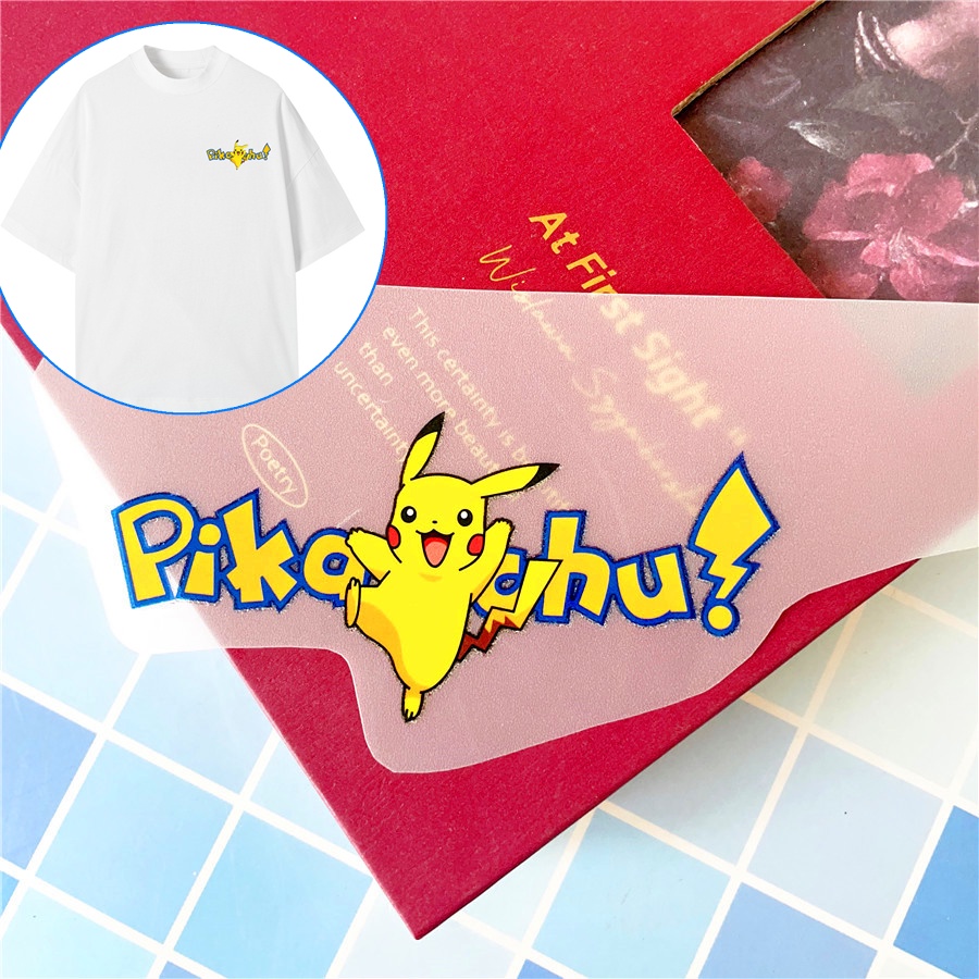✪ Sticker Dán Tường Hình Pikachu Đáng Yêu ✪ 1 Miếng Dán Trang Trí Công Tắc Nhiệt