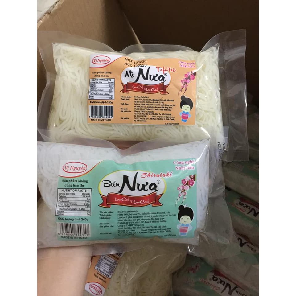 Bún/ mì/ miến/ phở/ Cơm nưa Vị Nguyên ăn Keto/Das - Cam kết date mới | BigBuy360 - bigbuy360.vn