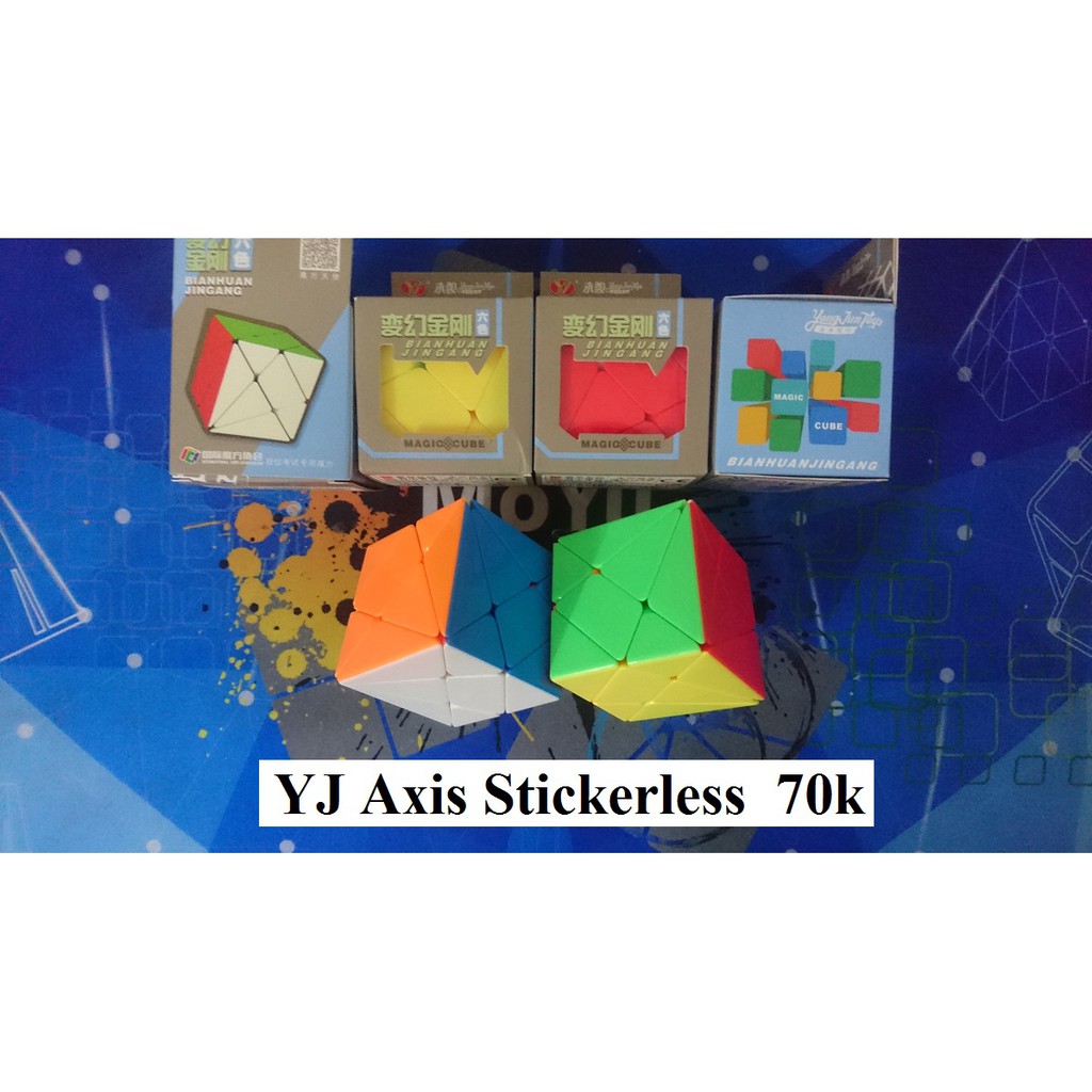 Biến thể Rubik. Axis YJ Stickerless