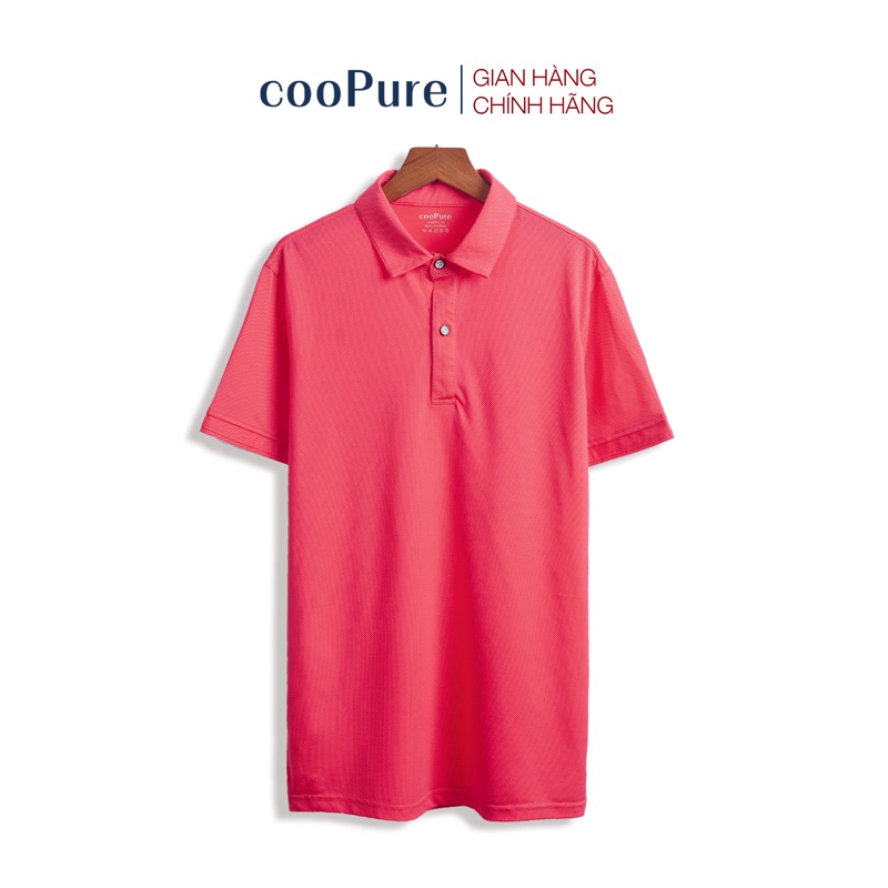 Áo thun polo nam cooPure dòng active solid, chất vải rayon thoáng mát, thiết kế basic NO.2663 (3 màu) | BigBuy360 - bigbuy360.vn