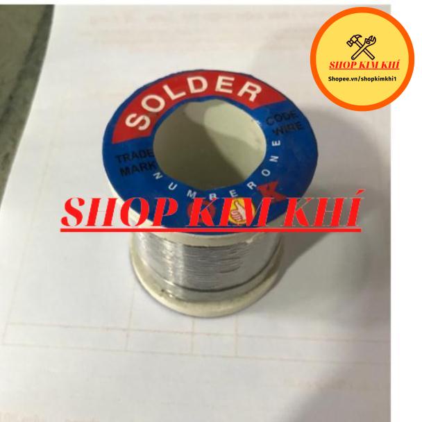 Thiếc hàn mạch điện tử linh kiện SOLDER 100gam 0,8mm