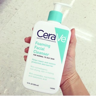 Sữa rửa mặt CeraVe Foaming Facial Cleanser