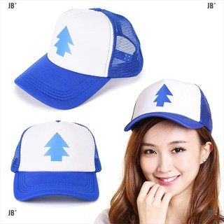 JB"Women Men Trucker Baseball Cap Pine Tree Dipper Gravity Fall Mesh Hat Adjustable