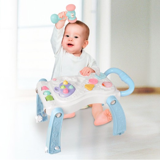 Bàn Đồ Chơi Đa Năng Kiêm Xe Đẩy Toys House (Quà tặng Moony)