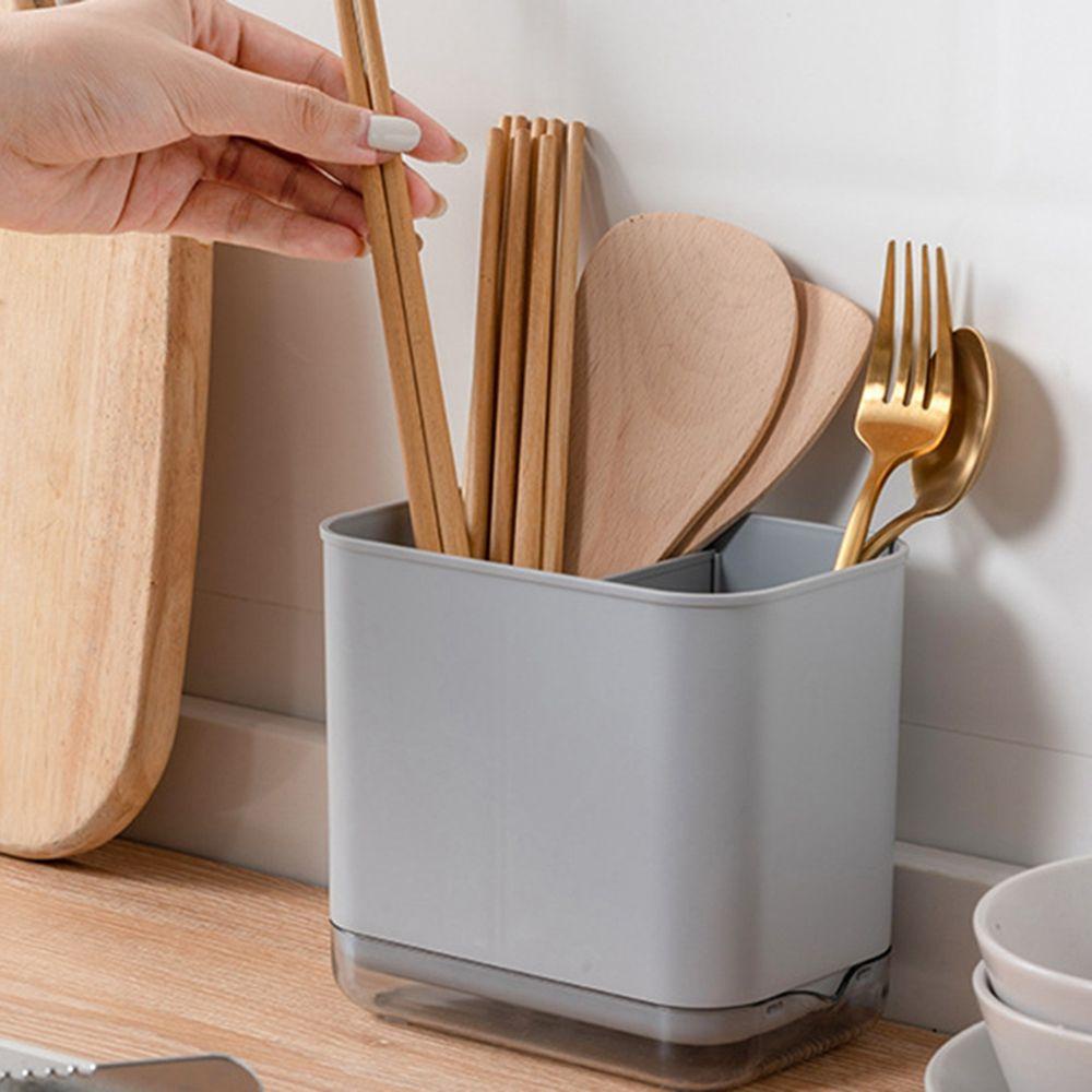 Hộp Đựng Đũa Hai Tầng Ráo Nước Đa Năng
