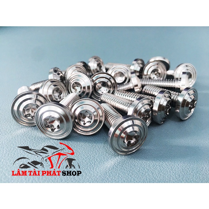 Full ốc salaya dàn áo Xe SIRIUS FI Mẫu Thái 25 Con