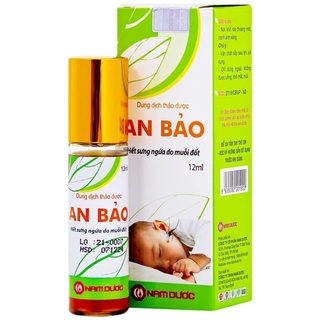 Dung dịch thảo dược an bảo hổ trợ giảm vết muỗi đốt trẻ em