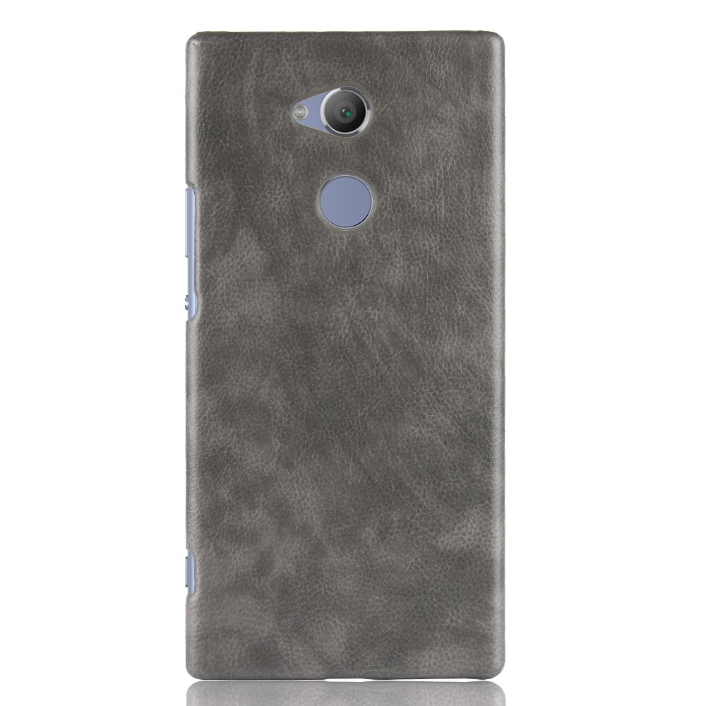 Ốp Điện Thoại PC Cứng Phối Da PU Sang Trọng Chống Sốc Cho Sony Xperia XA2 Plus Ultra XZ2 Premium XZ3 L4 L3