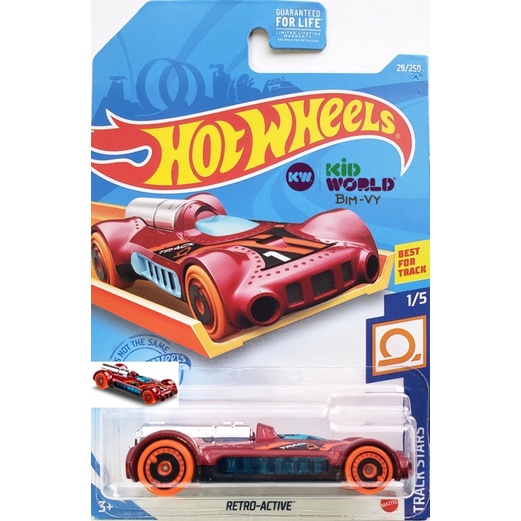 Xe mô hình Hot Wheels basic Retro-Active GTC43, 40K.