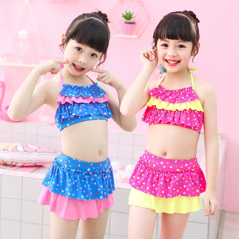 Bikini bé gái 2 mảnh dễ thương (1201)