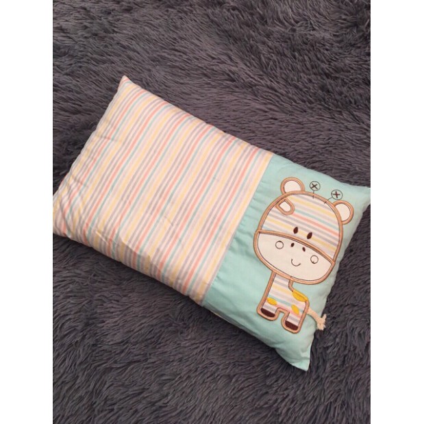 [XẢ lỗ] Gối trẻ em vỏ cotton 30x50 cm (1 cái) giá rẻ