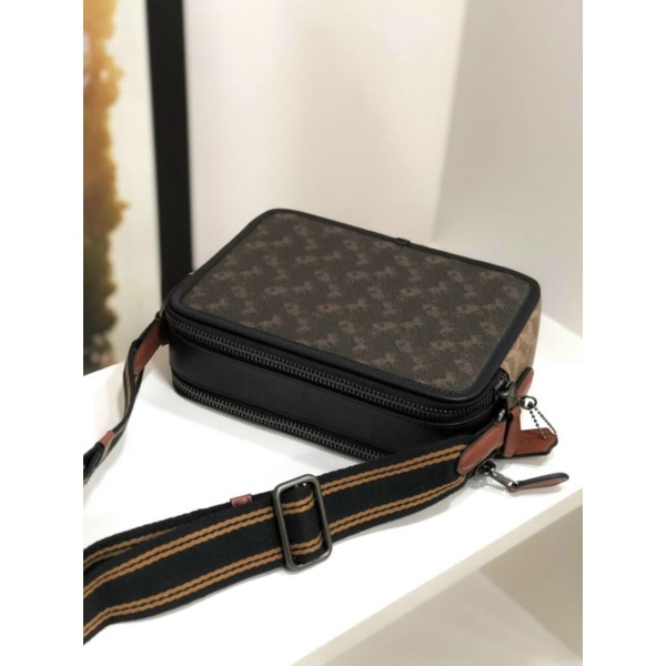 Túi C0ach Charter da bò cực sang