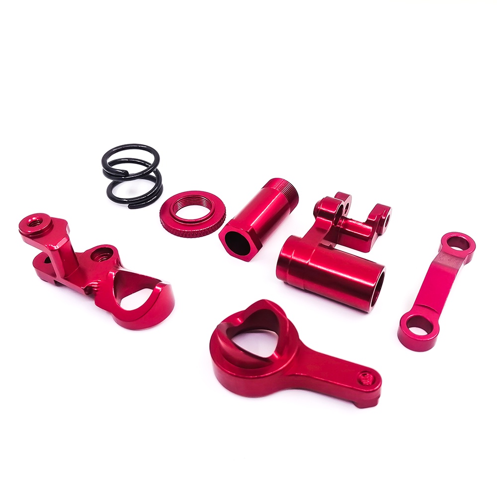 Cánh Tay Lái Nâng Cấp Chống Sốc Bằng Kim Loại Cho Xe Điều Khiển Từ Xa Traxxas Slash 4x4 HuanQi 727 1 / 10