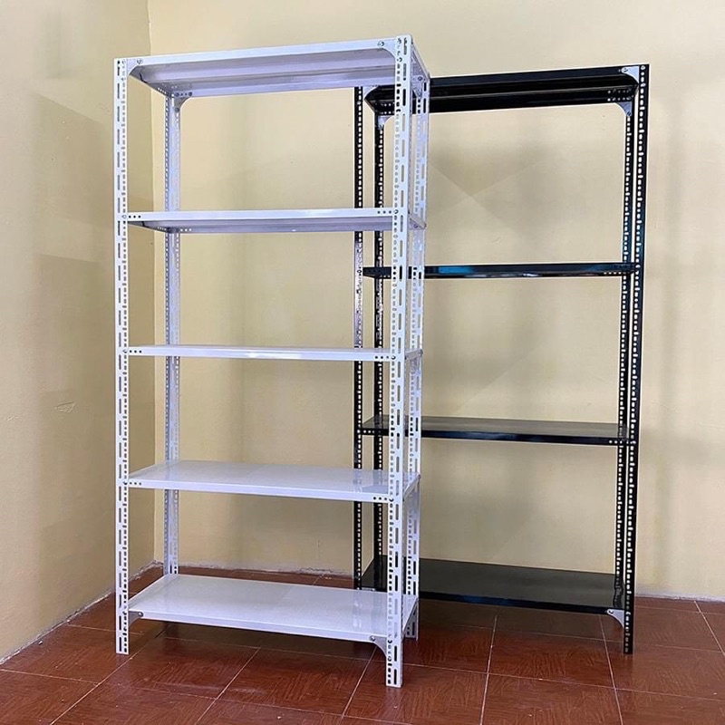 Kệ Sắt Để Hàng Đa Năng Dài 1m x Rộng 0,4m Cao 2m - 5 Tầng Lắp Ghép Màu Trắng