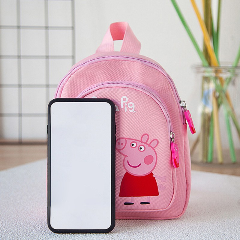 Ba lô đi học in hình heo Peppa đáng yêu cho bé