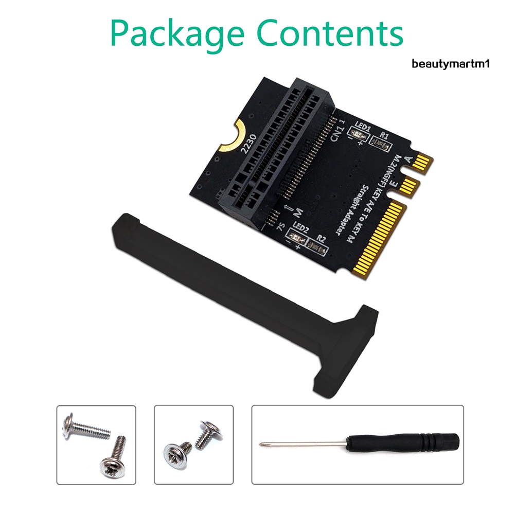 Bảng Mạch Chuyển Đổi Ngff Nvme Key A / E Sang Key M Ssd Có Đèn Led Hiển Thị | BigBuy360 - bigbuy360.vn