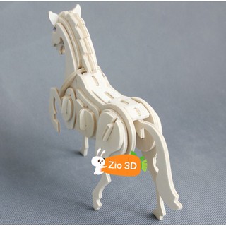 Mô hình lắp ráp gỗ 3D Con ngựa
