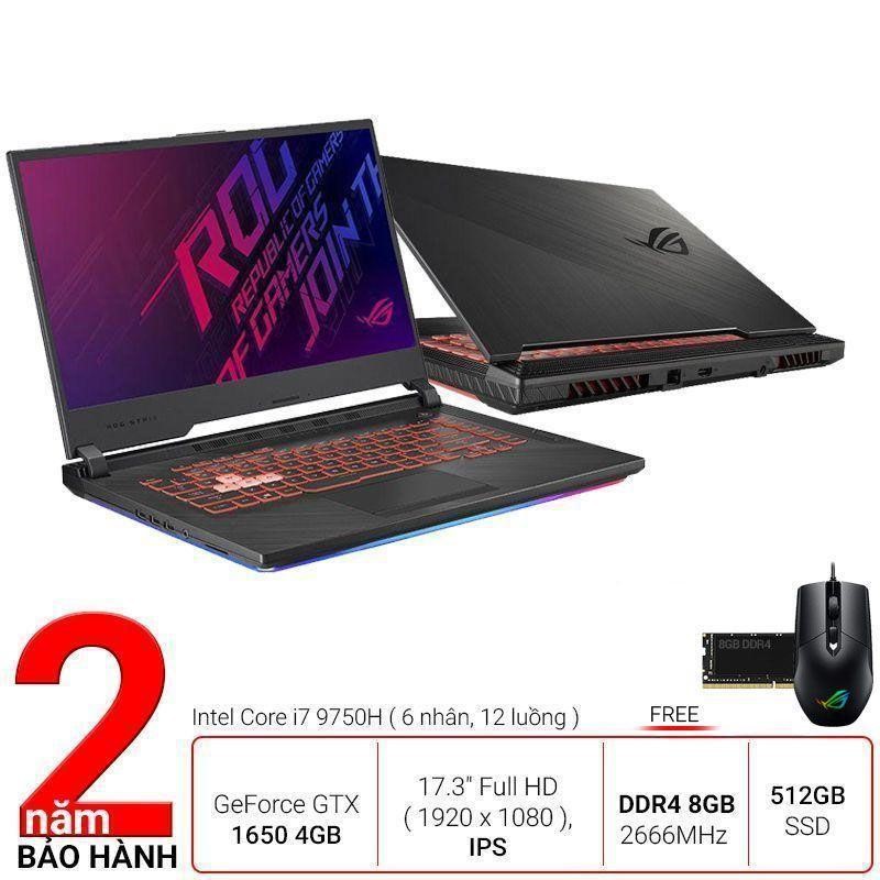 Laptop Asus G731G i7-9750H/8G/512GB SSD/GF GTX 1650 4GB/17.3" FHD/Win 10/Đen/2YW_G731GT-H7114T - Hàng Chính Hãng | WebRaoVat - webraovat.net.vn