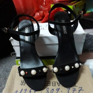 Combo 3 dép sandan 1 giày búp bê đính đá