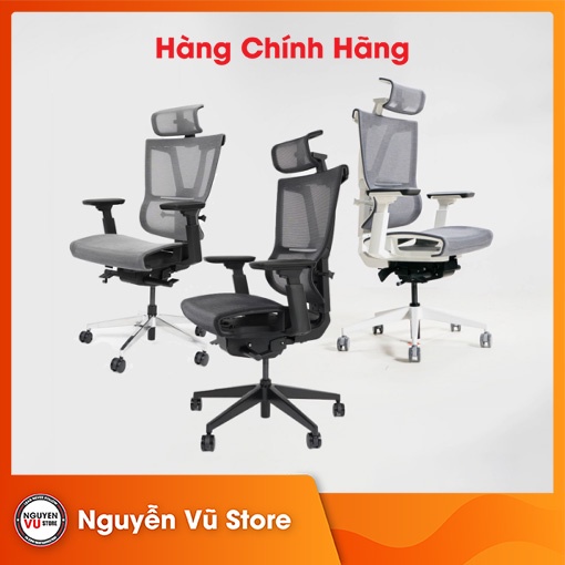 Ghế công thái học Epione ErgoChair Pro (All Black / Dark Gray / Cool Gray) - Hàng Chính Hãng