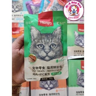 PATE WANPY cho mèo gói 80gr