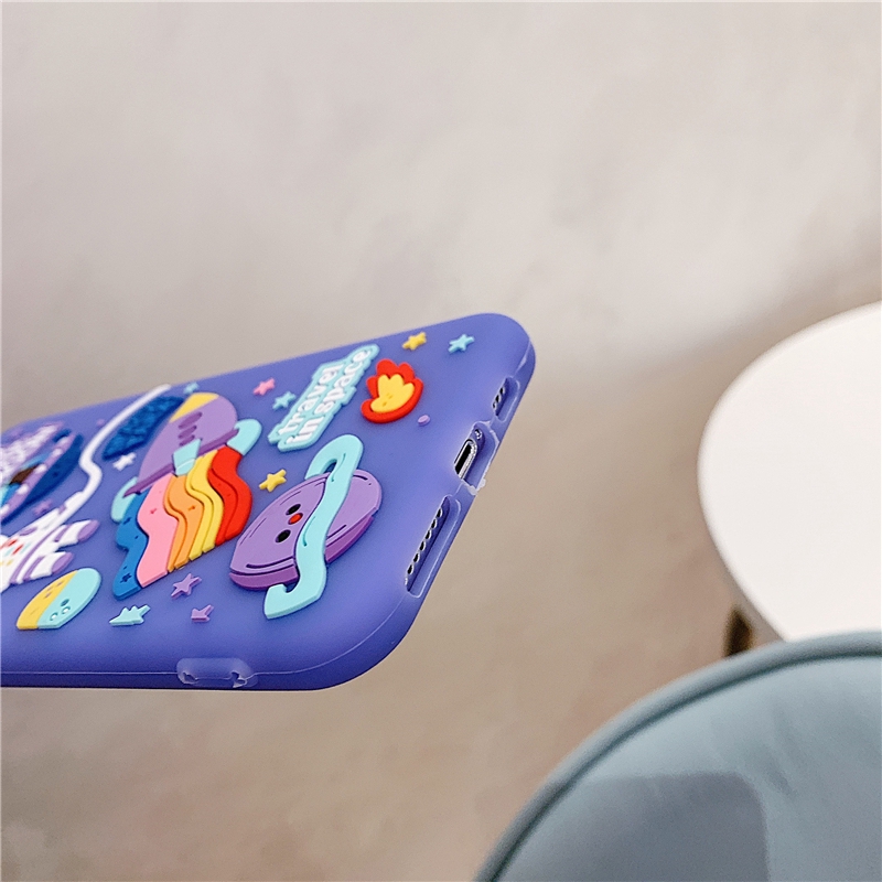 Ốp Điện Thoại Silicon Bảo Vệ Cho Iphone 12 11pro Max Xs I8Plus I7 Xr Se2 Silicone | BigBuy360 - bigbuy360.vn
