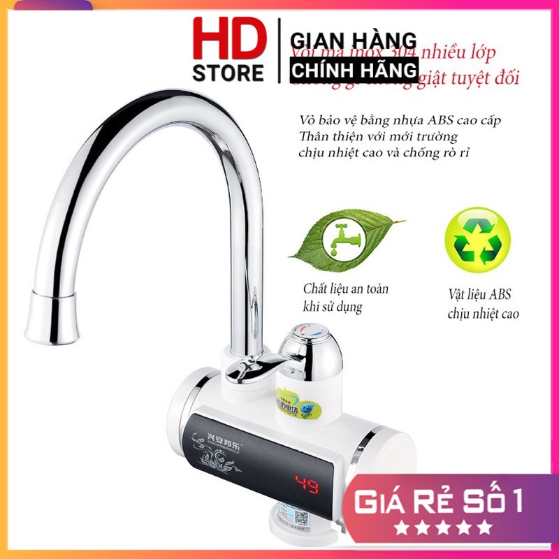 Máy nước nóng lạnh lắp đặt tại vòi - an toàn, tiện lợi, làm nóng nước cực nhanh - Bảo hành uy tín