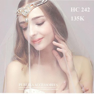 (HOA CÀI CÔ DÂU ) PHỤ KIỆN CÔ DÂU (HC 242)
