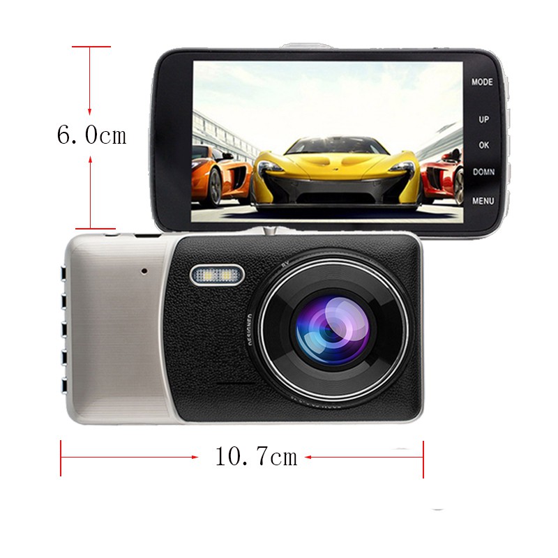 [tặng thẻ nhớ 32gb] CAMERA HÀNH TRÌNH Ô TÔ TRƯỚC SAU FULL HD1080P X002