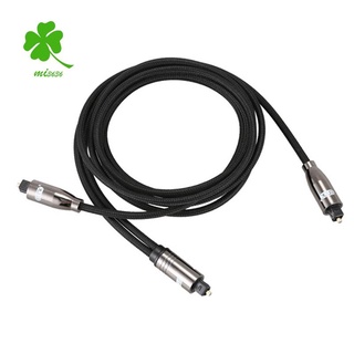 Emk spdif/toslink digital optical audio toslink splitter cable spdif optical splitter adapter 1.5m