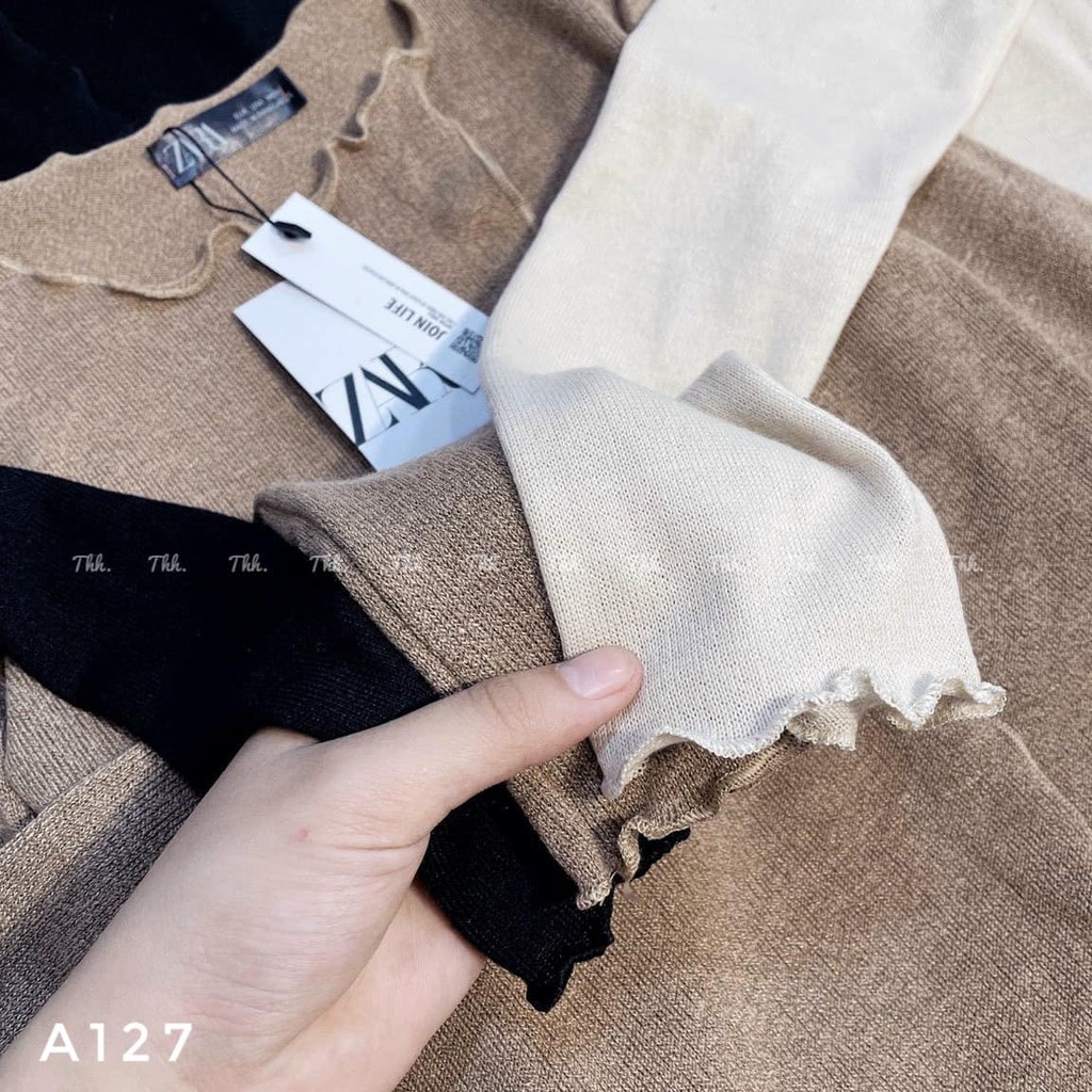 ÁO THUN VIỀN SÓNG