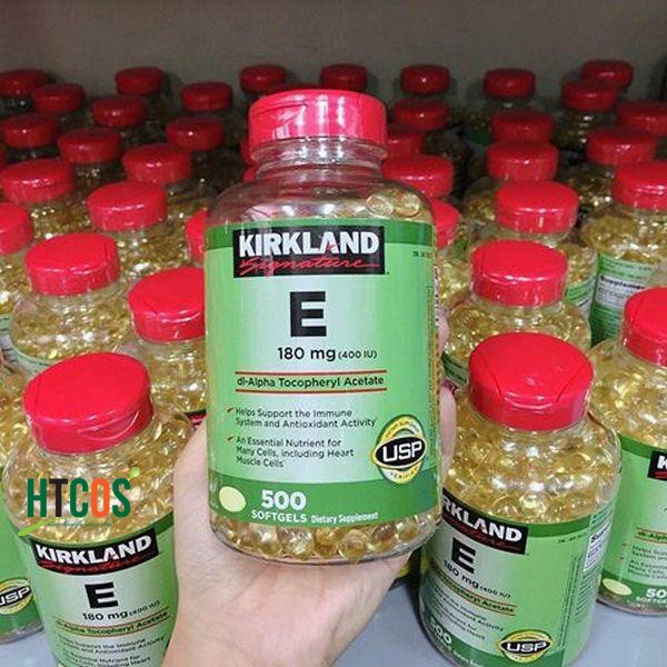 Vitamin E 400 Iu 500 Viên Kirkland Của Mỹ