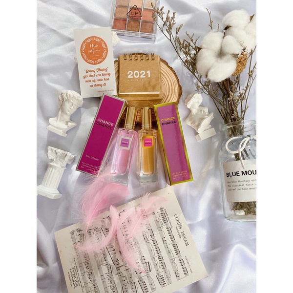 𝐂𝐡𝐚𝐧𝐞𝐥 𝐂𝐡𝐚𝐧𝐜𝐞 𝐇𝐨̂̀𝐧𝐠 𝐄𝐚𝐮 𝐓𝐞𝐧𝐝𝐫𝐞 nước hoa nữ mini nhẹ nhàng nữ tính ngọt ngào | Thế Giới Skin Care