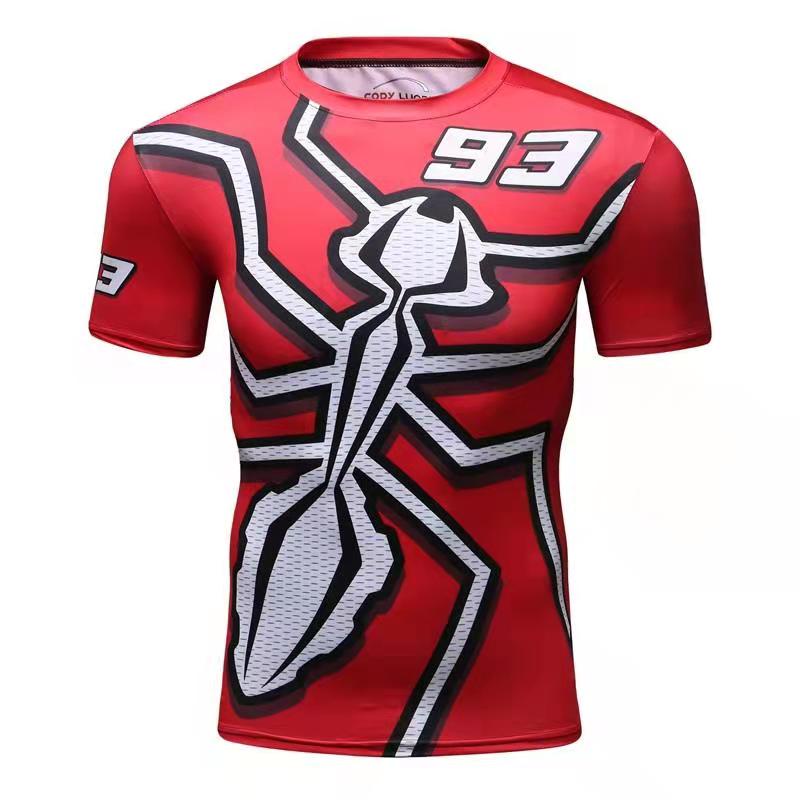Áo Thun In Hình Marc Mm93 Marquez Fan Art 93 Mm93 93 6XL Vui Nhộn Thời Trang Mùa Hè Cho Nam Và Nữ