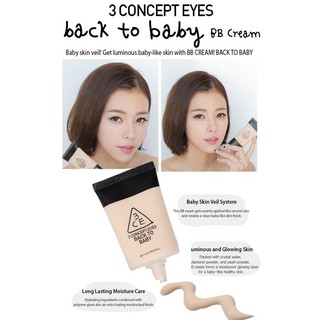 Kem nền BB Cream 3 Concept Eyes 3ce Back To Baby