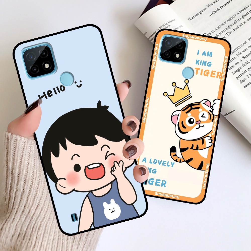 Ốp Realme C21 / C21Y / C25 / C25s / C25Y in hình mickey, hổ, kingtiger siêu rẻ T19 - T24