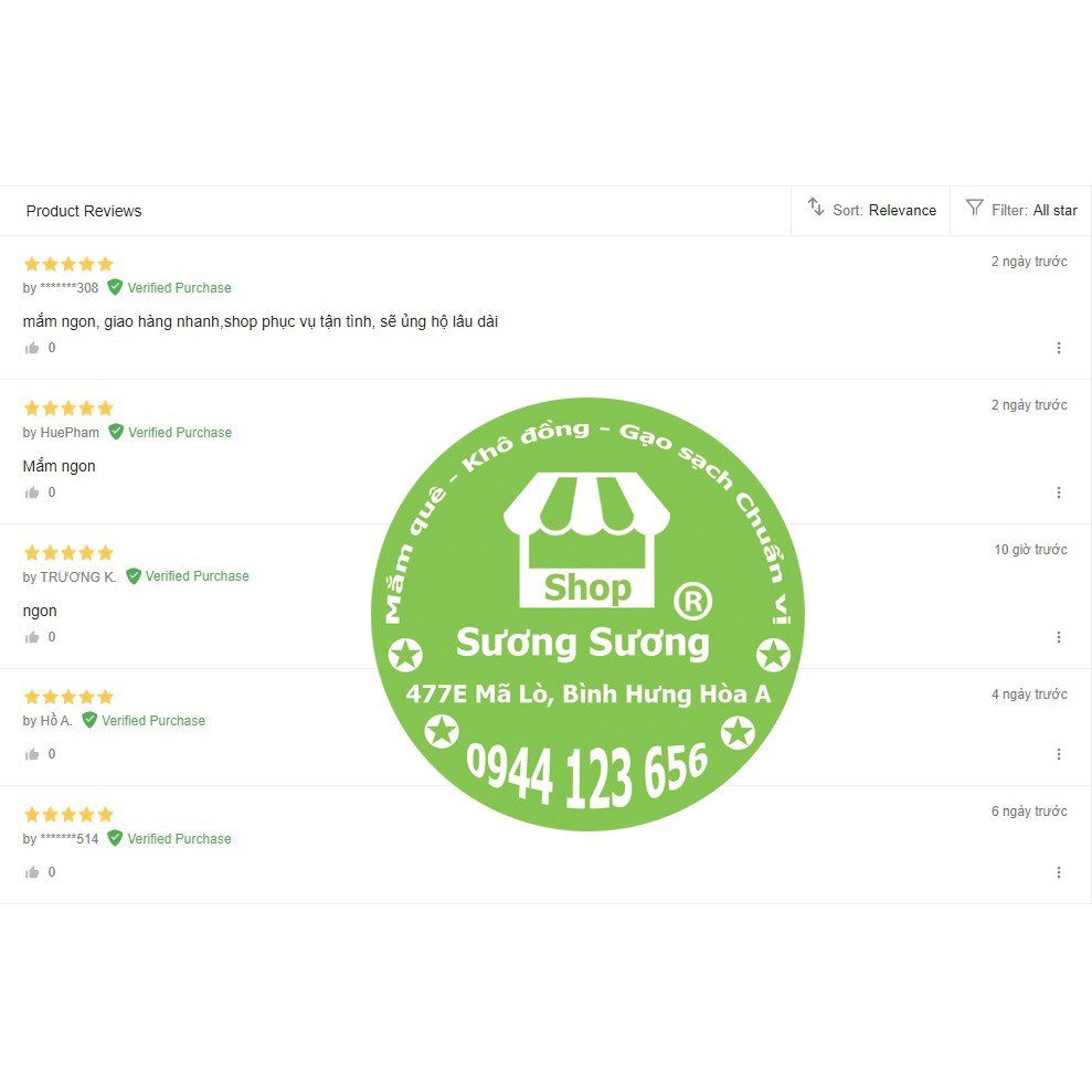 [Cháy Hàng] Mắm cá linh Nữ Hoàng Mắm 55555 500Gr 100% Organic Hương vị tuyệt vời Sương Sương shop | BigBuy360 - bigbuy360.vn