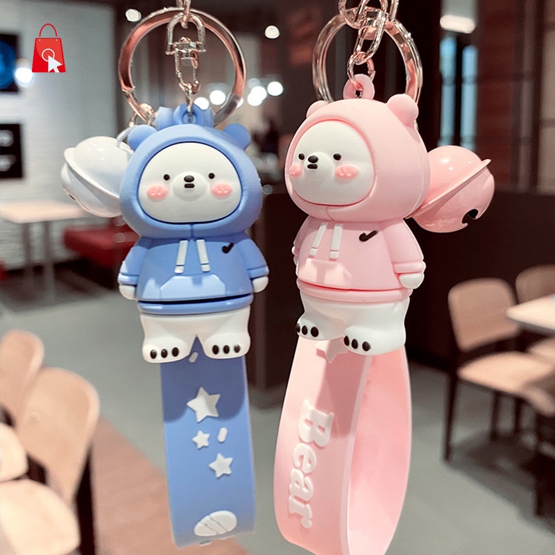 Móc Khóa Hình Gấu Hoạt Hình Sáng Tạo Đáng Yêu Jp1