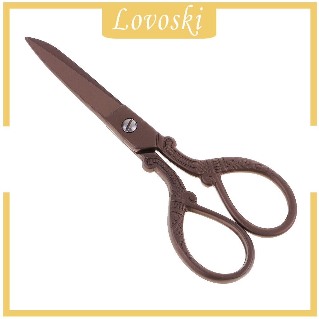 Kéo Inox Mạ Vàng Chuyên Dụng Cho Thợ May DIY