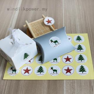 Set 100 Thẻ Nhãn Dán Trang Trí Giáng Sinh