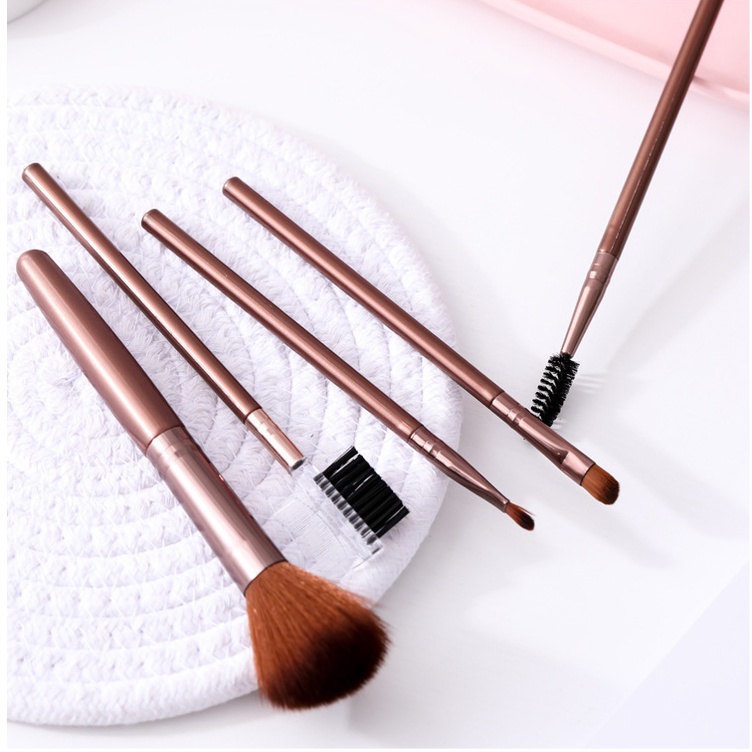 Set 7 Cọ Trang Điểm Phấn Mắt / Kem Nền / Lông Mi / Kẻ Mắt Chuyên Dụng Cho Trang Điểm