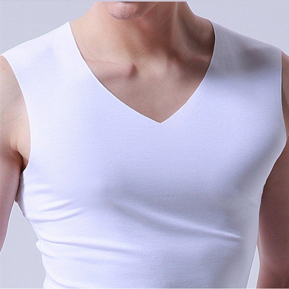 Áo Thun Ba Lỗ Ôm Dáng Co Giãn Thời Trang Mùa Hè Cho Nam