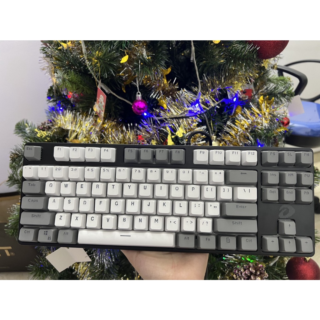Bàn phím cơ DareU EK87 Multi LED Mix Màu HOT 2022